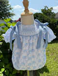 Girls Little Blue Pumpkin Bubble